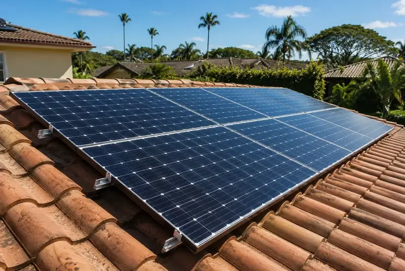 Installation de panneaux solaires à Saint-André-sur-Vieux-Jonc